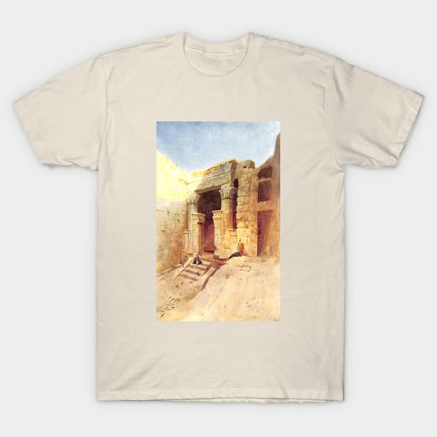 The Temple At Edfou in Egypt T-Shirt by Star Scrunch